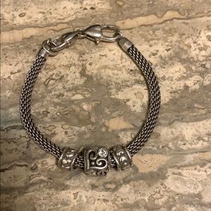 Brighton bracelet with 3 charms